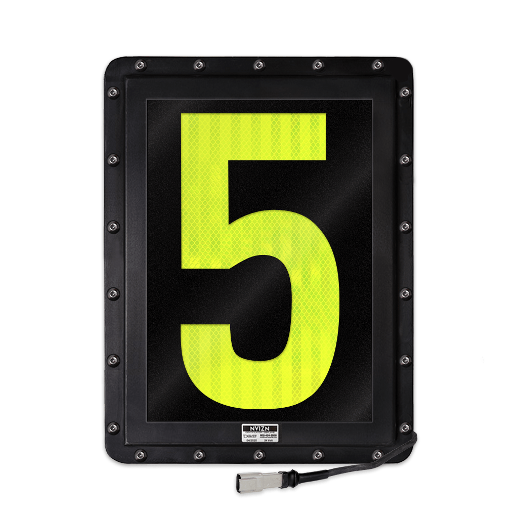 18” (457mm) LED Reflective Backlit Display