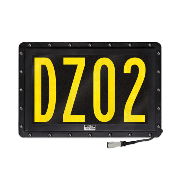 12” (304mm) LED Reflective Backlit Display