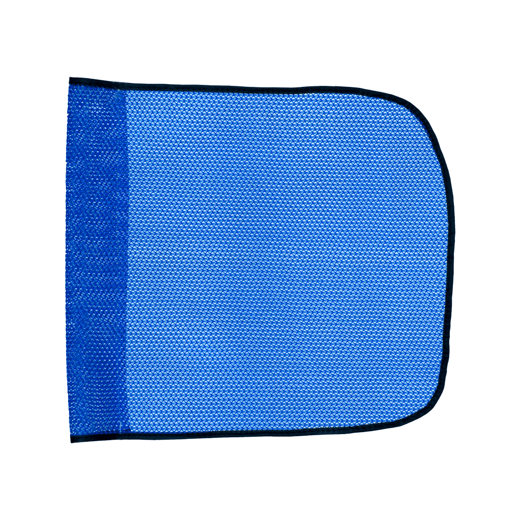 SafetyWhips 8', 1 Piece, Non-powered, Quick Disconnect, Heavy Duty Whip with Blue Flag