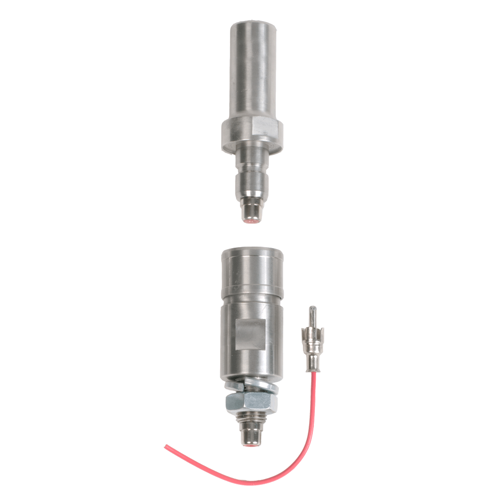 SafetyWhips Stainless Steel Quick Disconnect Kit with RCA Connection for Powered Whips