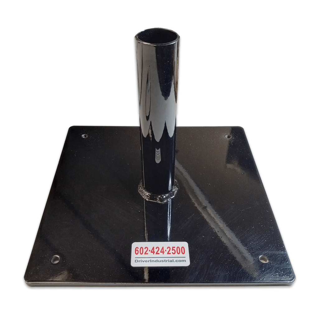 SafetyWhips Heavy Duty Flat Surface Mount for Telescoping Whips
