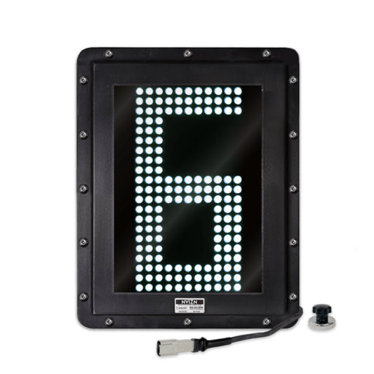 NVIZN 1 Character 12" White Programmable Vehicle ID Display