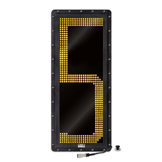NVIZN 1 Character 36" Amber Programmable Vehicle ID Display