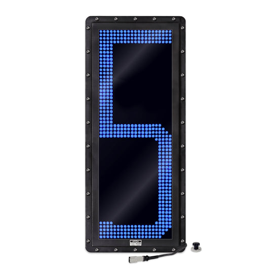NVIZN 1 Character 36" Blue Programmable Vehicle ID Display