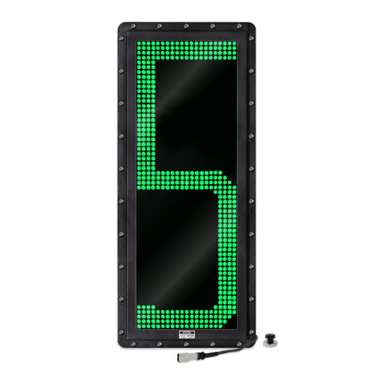 NVIZN 1 Character 36" Green Programmable Vehicle ID Display
