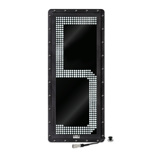 NVIZN 1 Character 36" White Programmable Vehicle ID Display
