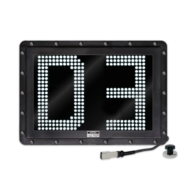 NVIZN 2 Character 12" White Programmable Vehicle ID Display