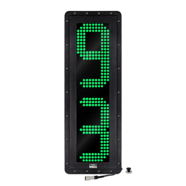 NVIZN 2 Digit Numeric 12" Green Programmable Vehicle ID Vertical Display