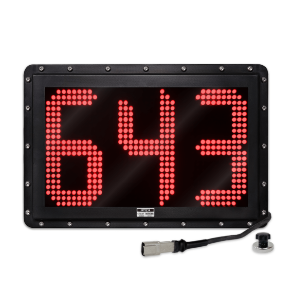 NVIZN 3 Digit Numeric 12" Red Programmable Vehicle ID Display with Communication Option
