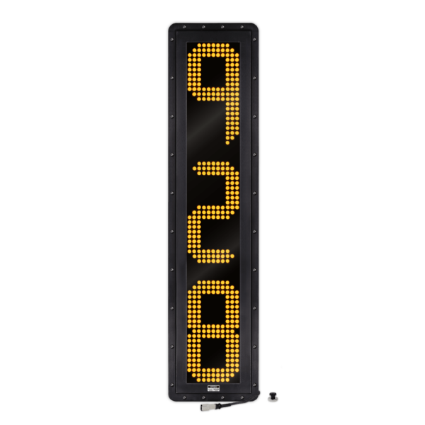 NVIZN 3 Digit Numeric 12" Amber Programmable Vehicle ID Vertical Display