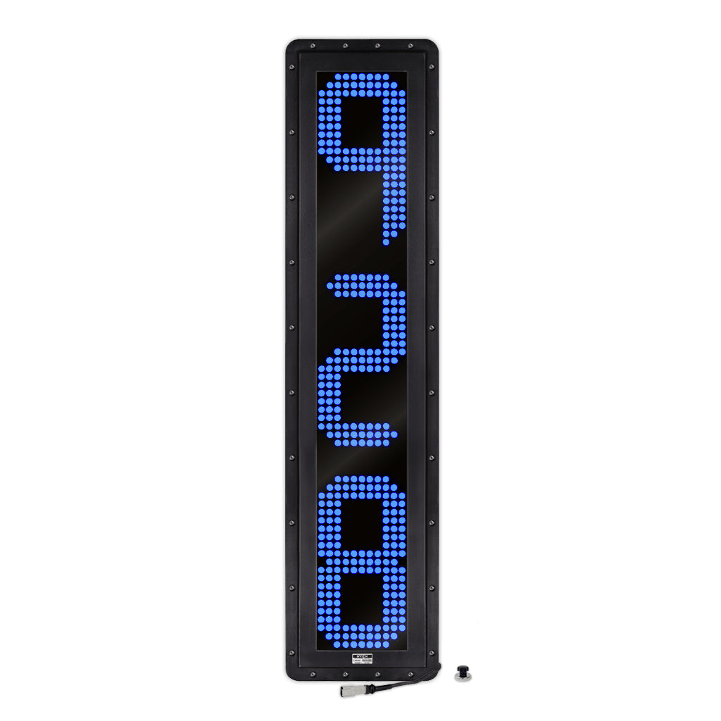 NVIZN 3 Digit Numeric 12" Blue Programmable Vehicle ID Vertical Display