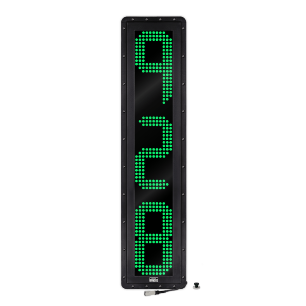 NVIZN 3 Digit Numeric 12" Green Programmable Vehicle ID Vertical Display