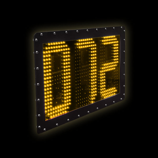 NVIZN 3 Digit 16'' Numeric Amber Programmable Vehicle ID Display