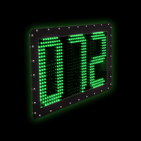 NVIZN 3 Digit 16'' Numeric Green Programmable Vehicle ID Display