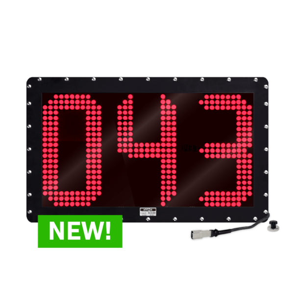 NVIZN 3 Digit 16'' Numeric Red Programmable Vehicle ID Display