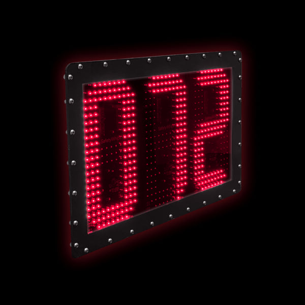 NVIZN 3 Digit 16'' Numeric Red Programmable Vehicle ID Display