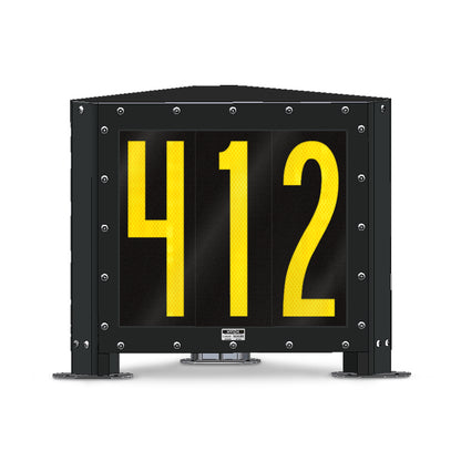 NVIZN 3 Sided, 3 Digit Numeric 16" Backlit Vehicle ID Display