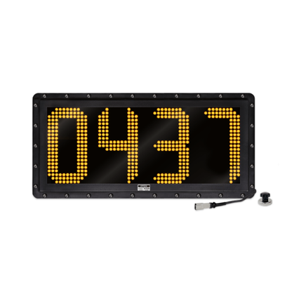 NVIZN 4 Digit Numeric 12" Amber Programmable Vehicle ID Display