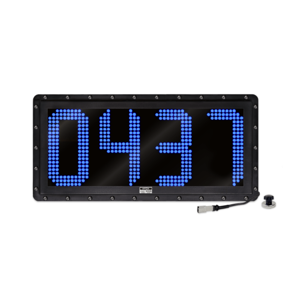NVIZN 4 Digit Numeric 12" Blue Programmable Vehicle ID Display