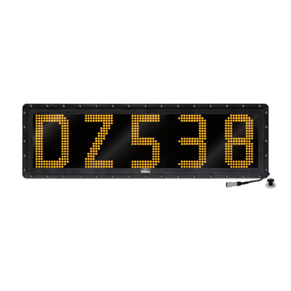 NVIZN 5 Character 12" Amber Programmable Vehicle ID Display