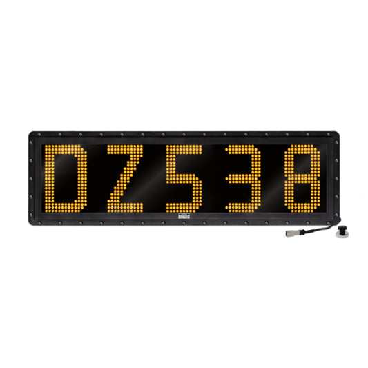 NVIZN 5 Character 12" Amber Programmable Vehicle ID Display