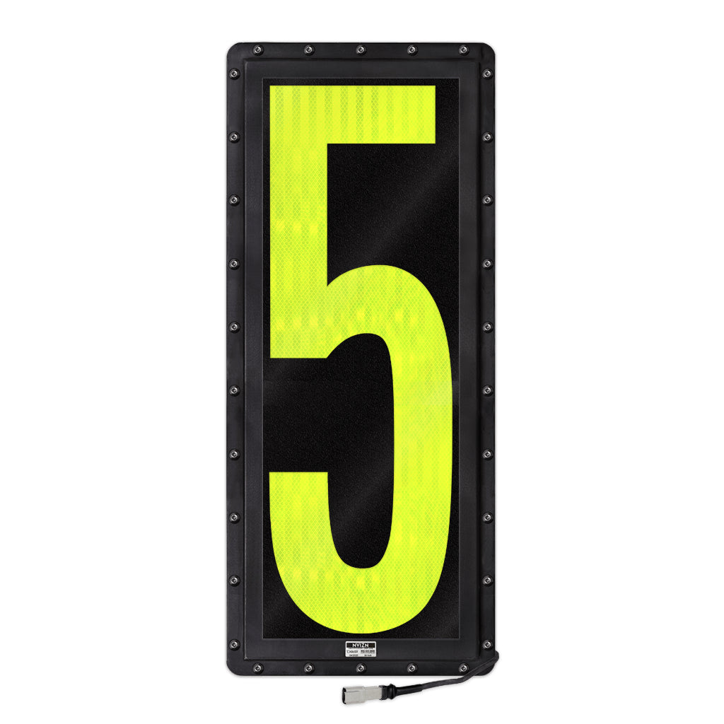 NVIZN 1 Character 36" Led Backlit Vehicle ID Display