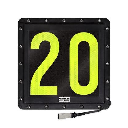 NVIZN 2 Digit Numeric 12" Led Backlit Vehicle ID Display