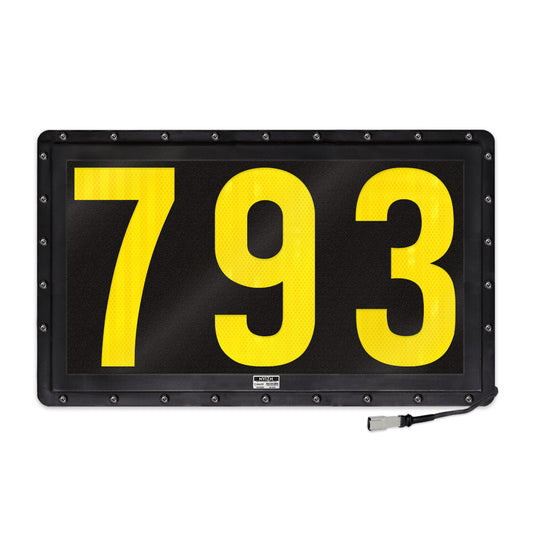 NVIZN 3 Character 16" Led Backlit Vehicle ID Display