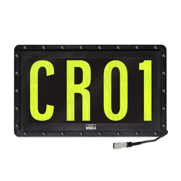 NVIZN 4 Digit Numeric 16" Led Backlit Vehicle ID Display