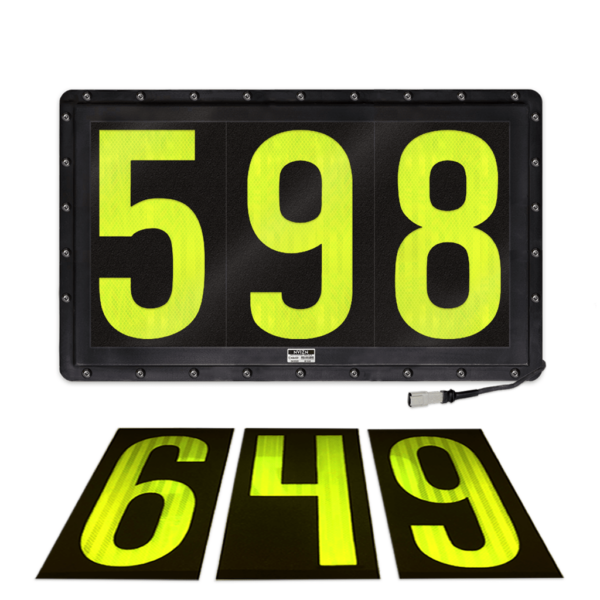 NVIZN 3 Character 16" Changeable Led Backlit Vehicle ID Display