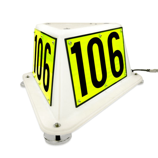 NVIZN 3 Sided Heavy Duty Plastic Vehicle ID - Powered