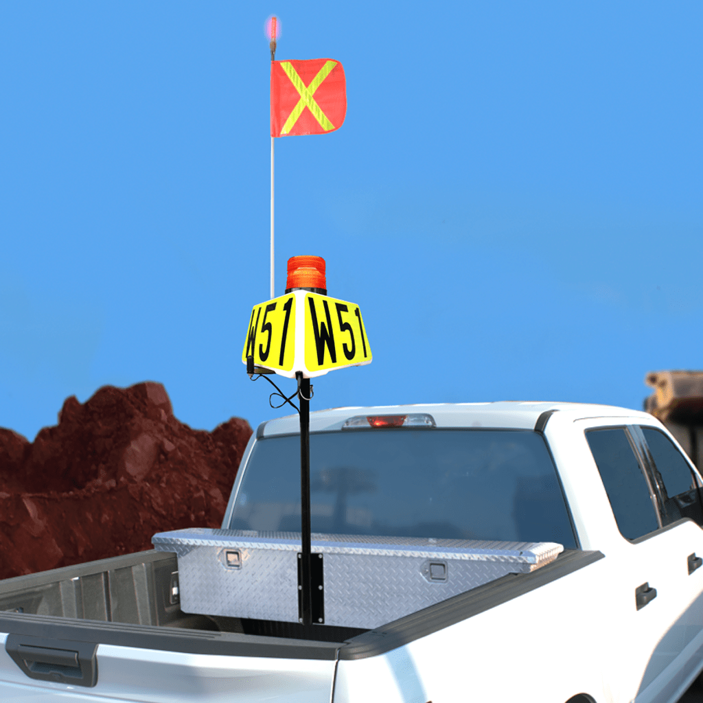 NVIZN 3 Sided Light Duty Plastic Vehicle Id