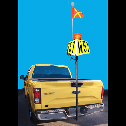 NVIZN 3 Sided Light Duty Plastic Vehicle Id