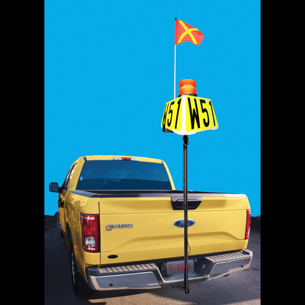NVIZN 3 Sided Light Duty Plastic Vehicle Id