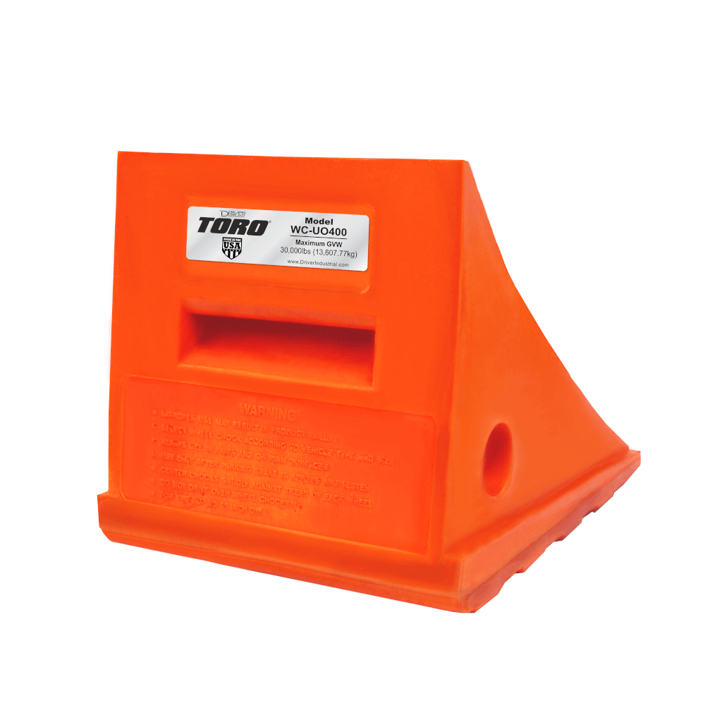 TORO 15 Ton General Purpose Wheel Chock Roped Set