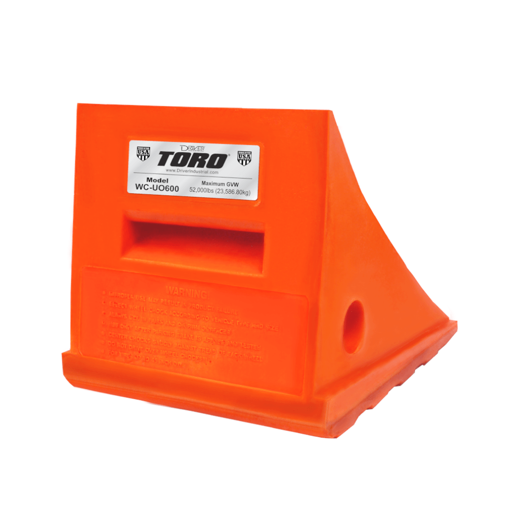 TORO 25 Ton General Purpose Wheel Chock & Bracket Combo Set