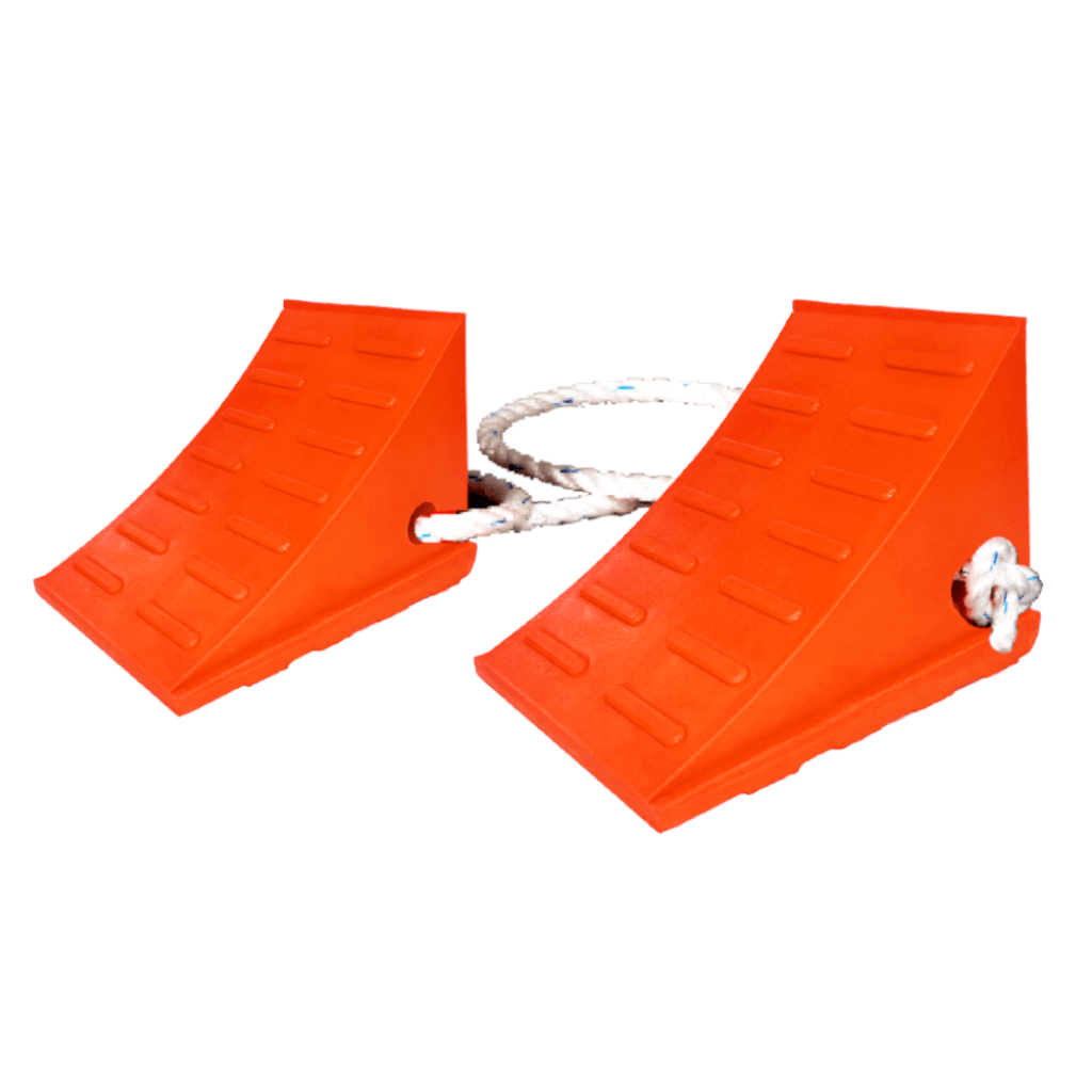 TORO 35 Ton General Purpose Wheel Chock & Bracket Combo Set