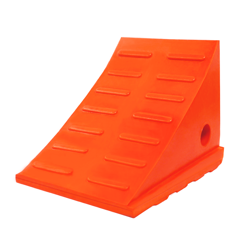 TORO 35 Ton General Purpose Wheel Chock Roped Set & Bracket Combo Set