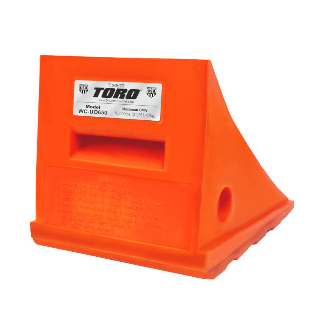 TORO 35 Ton General Purpose Wheel Chock & Bracket Combo Set