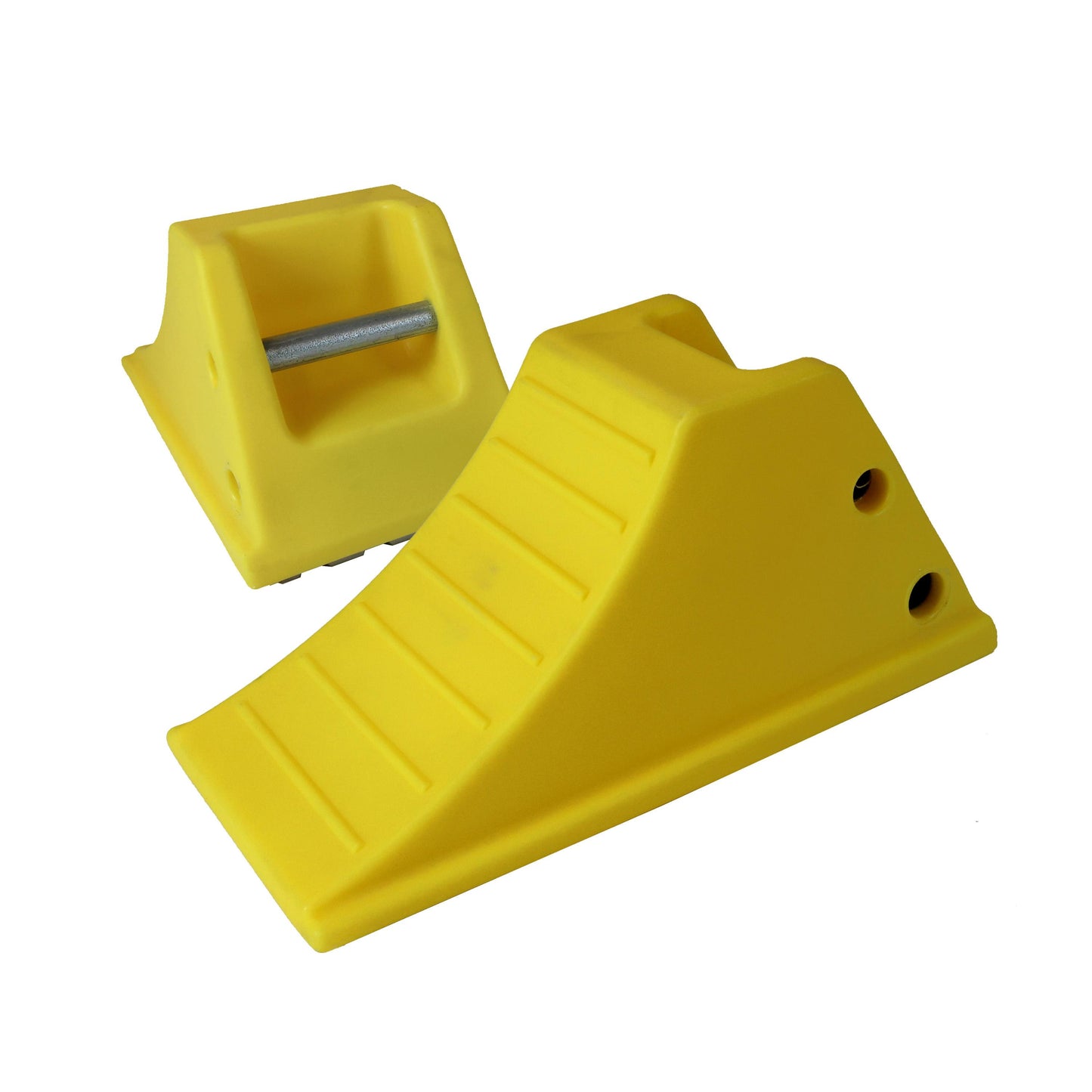 TORO 40-Ton Polyurethane Wheel Chock, 40 Ton Max Payload Capacity, Fits 28 to 38" Tire Diameter. (Single)