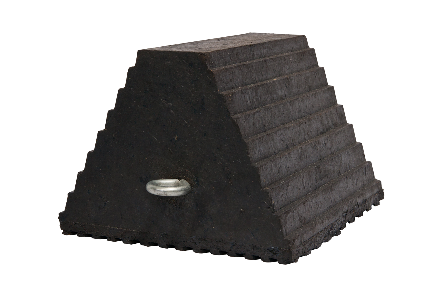 TORO Rubber Wheel Chock - with Eyebolt - General Use (Roped Set)