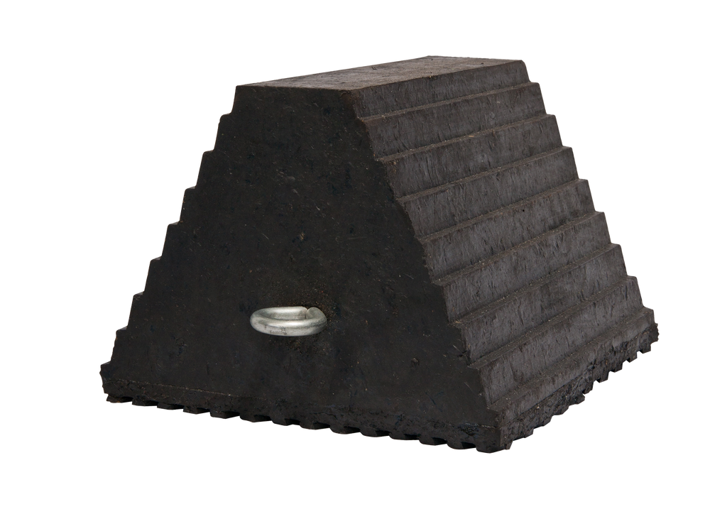 TORO Rubber Wheel Chock - with Eyebolt - General Use (Single)